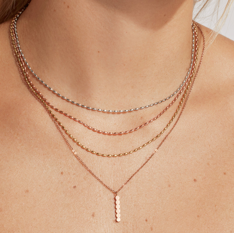 Beth Chain Rose Gold