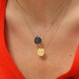 Collier Makena Argent - Gravure