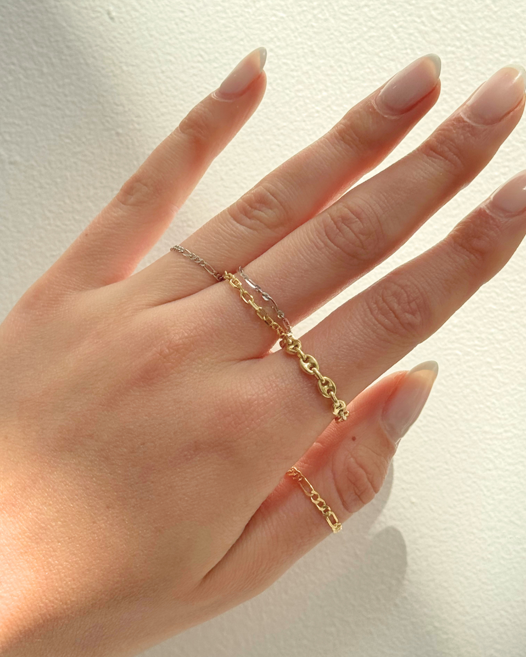 Solid Gold Permanent ring- Prysm jewelry