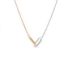 Collier Unice Argent/ Or