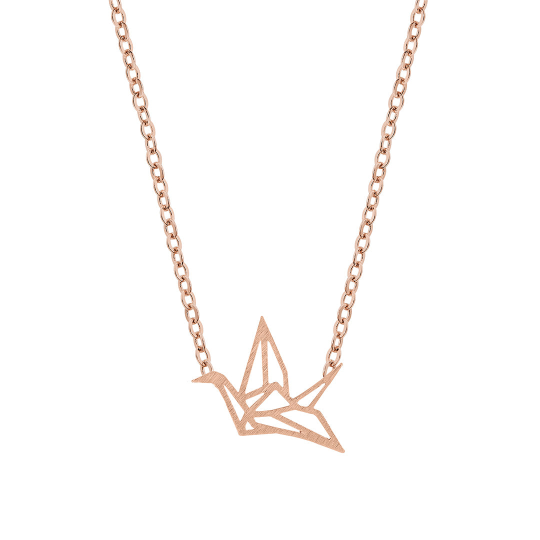 Vivian Necklace Rose Gold Rose Gold Necklace Prysm PRYSM