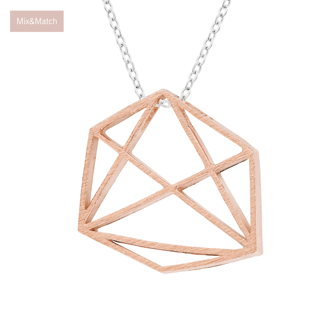 Emily Necklace Rose Gold Plated