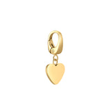 Charm Heart Gold