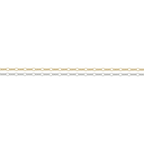 Oval Figaro Chain · 14k Gold Filled and Sterling Silver