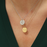 Makena Necklace Gold - Engraving