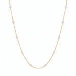 Malia Necklace Gold | waterproof stainless steel jewelry by PRYSM