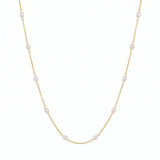 Malia Necklace Gold | waterproof stainless steel jewelry by PRYSM