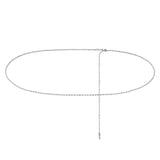 Alina Belly Chain Silver