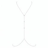 Sariah Body Chain Silver