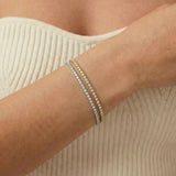 Tennis Chain · 14k Gold Filled and Sterling Silver