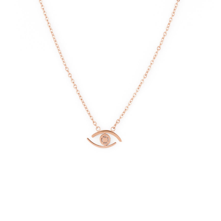 Eyon Necklace Rose Gold