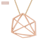 Collier Emily Or Rose