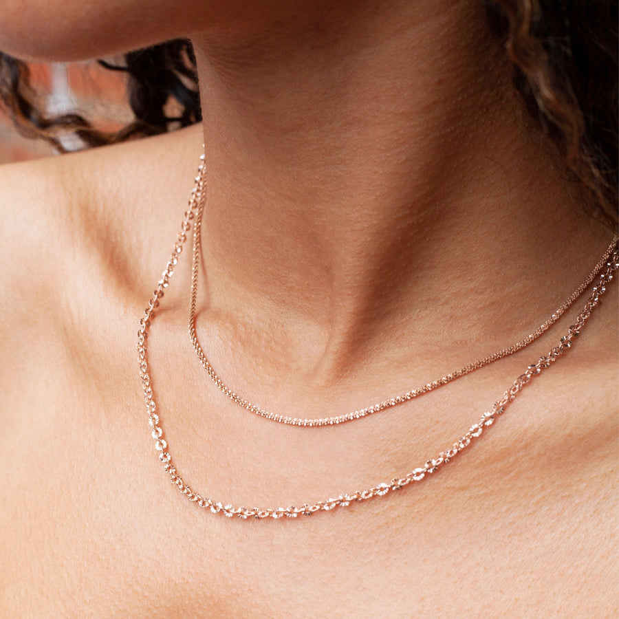 Holly Chain Rose Gold