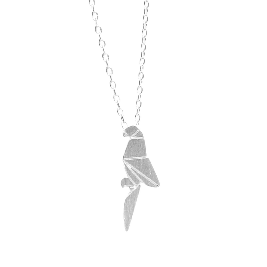 Collier Perroquet Argent