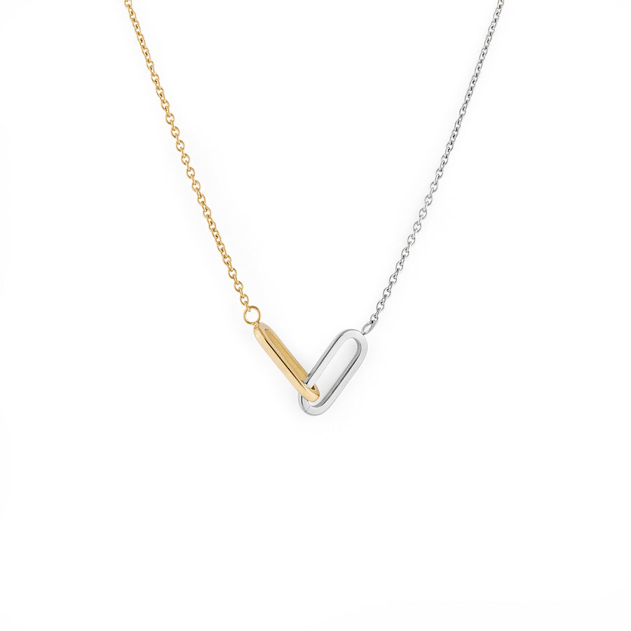 Collier Unice Argent/ Or
