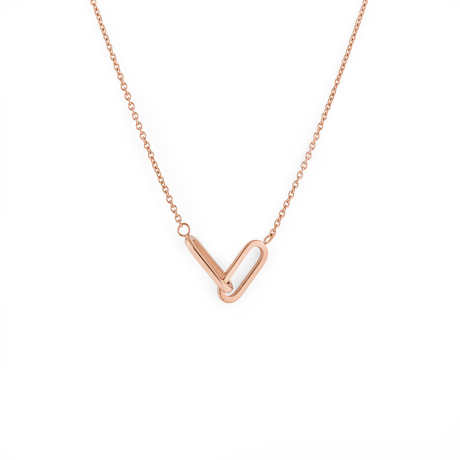 Collier Unice Or Rose