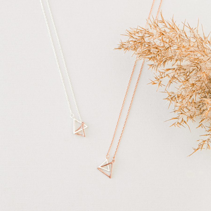 Rose gold sales faith necklace